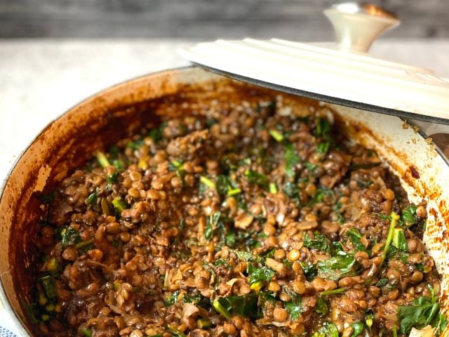 Savory Lentil Sloppy Joe 
